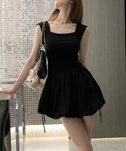 ENLIKE（エンリケ）の「ミニバルーンワンピ（ワンピース・レディース・ホワイト/ブラック・S/M）」の16枚目の写真