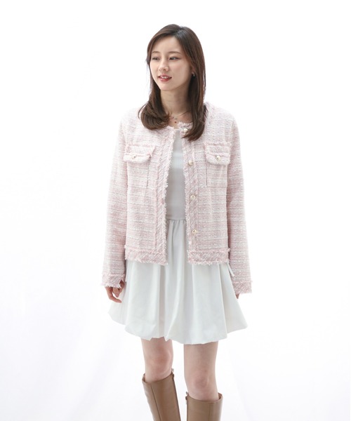 ENLIKE（エンリケ）の「ミニバルーンワンピ（ワンピース・レディース・ホワイト/ブラック・S/M）」の11枚目の写真