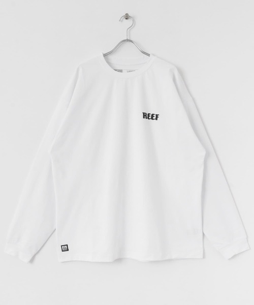 REEF（リーフ）の「『吸収速乾/UVカット機能』REEF　ヘリテイジロゴラッシュロングスリーブTシャツ（Tシャツ/カットソー・メンズ・ブラック/ホワイト・LARGE/MEDIUM）」の7枚目の写真