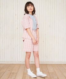 めちゃかわ♡ピンクと白のチェック柄アウター ギンガムチェック柄スコート - ピンク/ホワイト | ZARA Japan / 日本