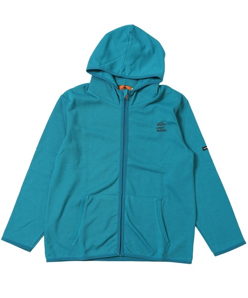 KRIFF MAYER Kid's Collection(クリフメイヤーキッズコレクション)の「伸びWフェイスパーカー(パーカー・キッズ・チャコール/レンガ/グレー/ターコイズブルー・120/130/140/150/160/170)」の18枚目の写真