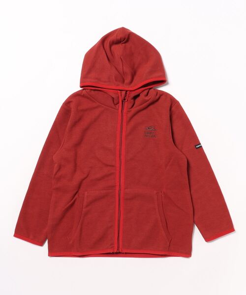 KRIFF MAYER Kid's Collection(クリフメイヤーキッズコレクション)の「伸びWフェイスパーカー(パーカー・キッズ・チャコール/レンガ/グレー/ターコイズブルー・120/130/140/150/160/170)」の20枚目の写真