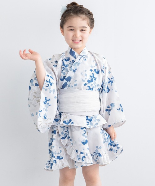 早い者勝ち！完売品！【floro by SOUBIEN】セパレート浴衣3点セット 早い者勝ち！完売品！【floro by SOUBIEN】セパレート浴衣3点