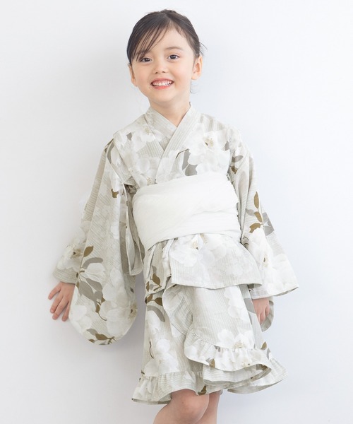 早い者勝ち！完売品！【floro by SOUBIEN】セパレート浴衣3点セット SOUBIEN 浴衣 セット レディース セパレート浴衣 二部式 夏 浴衣