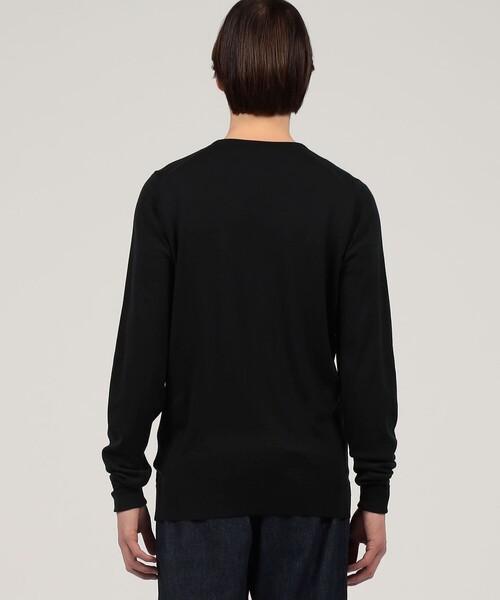 JOHN SMEDLEY(ジョンスメドレー)の「JOHN SMEDLEY MARCUS ウール クルーネックプルオーバー(ニット/セーター・メンズ・レッド/ブラック/カーキ・M/L)」の10枚目の写真