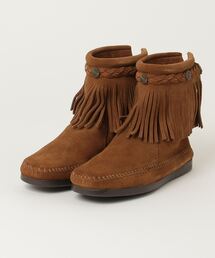 G.NINE（ジーナイン）の「『MINNETONKA』ハイ トップ バック ジッパー ブーツ HI TOP BACK ZIP BOOTS（ブーツ）」