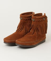 G.NINE（ジーナイン）の「『MINNETONKA』ハイ トップ バック ジッパー ブーツ HI TOP BACK ZIP BOOTS（ブーツ）」