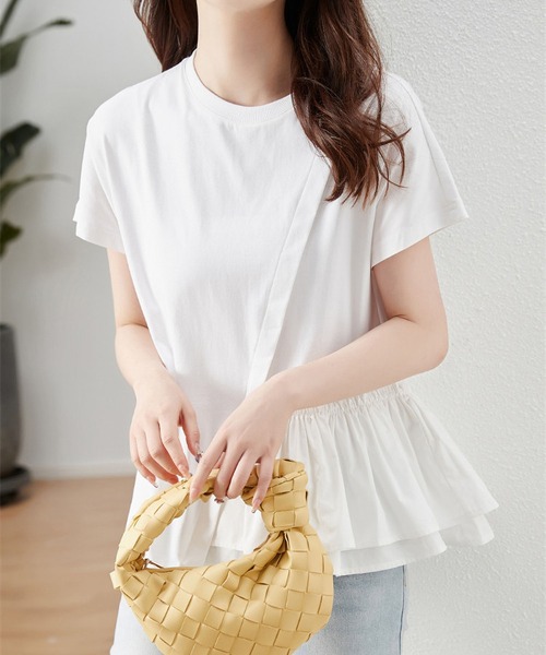 MAISON DE THERESE(メゾン ド テレーズ)の「綿Tシャツ(Tシャツ/カットソー・レディース・ブラック/ホワイト・S/M/L)」の9枚目の写真