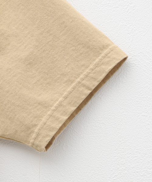 niche.（ニッチ）の「niche. Just a little Flowers T-Sh-Basket　HS24- JGC-02（Tシャツ/カットソー・メンズ・ベージュ・MEDIUM/LARGE）」の6枚目の写真