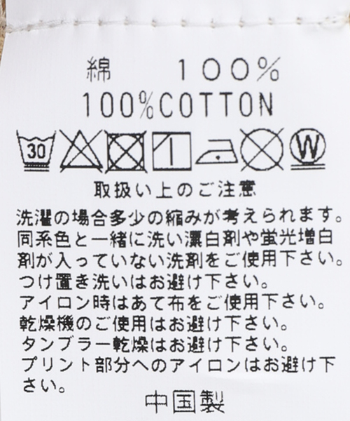 niche.（ニッチ）の「niche. Just a little Flowers T-Sh-Basket　HS24- JGC-02（Tシャツ/カットソー・メンズ・ベージュ・MEDIUM/LARGE）」の10枚目の写真