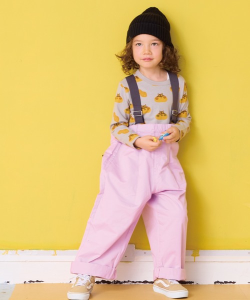 HOGAN RANCH WEAR（ホーガンランチウエア）の「ソウガラナガソデロンT（Tシャツ/カットソー・キッズ・イエロー/チャコール/ベージュ/レッド/ピンク/ブラック/アイボリー/エメラルド/オフホワイト/グレー・70/80/90/95/100/110/120/130/140/150）」の11枚目の写真