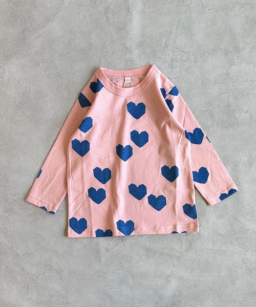 HOGAN RANCH WEAR（ホーガンランチウエア）の「ソウガラナガソデロンT（Tシャツ/カットソー・キッズ・イエロー/チャコール/ベージュ/レッド/ピンク/ブラック/アイボリー/エメラルド/オフホワイト/グレー・70/80/90/95/100/110/120/130/140/150）」の12枚目の写真