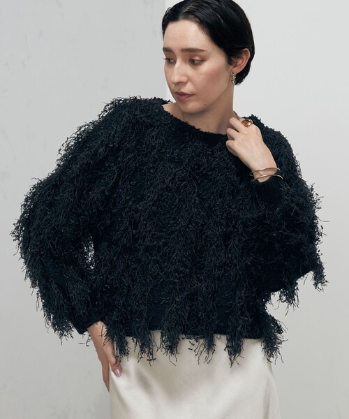 Laraaji(ララージ)の「カットジャガードプルオーバーニット(ニット/セーター・レディース・オフホワイト/ブラック・38)」の21枚目の写真