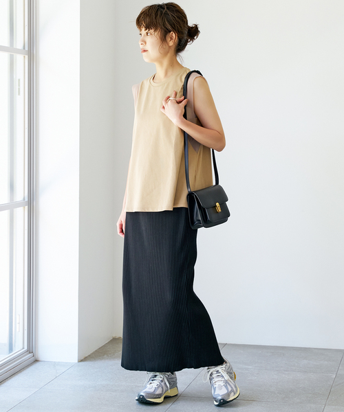 Spick & Span(スピックアンドスパン)の「オーガンジーコンビプルオーバー(Tシャツ/カットソー・レディース・ブラック/ベージュ/ホワイト・FREE)」の21枚目の写真