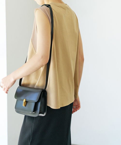 Spick & Span(スピックアンドスパン)の「オーガンジーコンビプルオーバー(Tシャツ/カットソー・レディース・ブラック/ベージュ/ホワイト・FREE)」の14枚目の写真