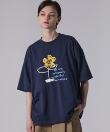 FLOWER LOGO T-SHIRT / フラワーロゴTシャツ