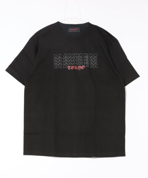 ARCHIVER(アーカイバ)の「【8】【it】MAYHEM/graphic T(Tシャツ/カットソー・レディース・ブラック・LARGE/MEDIUM)」の1枚目の写真
