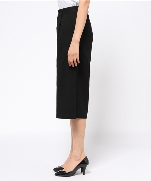 Discoat Parisien（ディスコートパリシアン）の「起毛ガウチョパンツ（その他パンツ・レディース・チャコールグレー/ネイビー/ブラック・MEDIUM/LARGE/SMALL）」の5枚目の写真