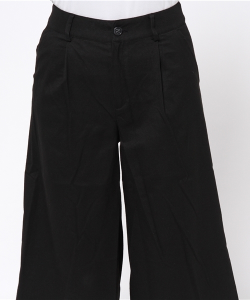 Discoat Parisien（ディスコートパリシアン）の「起毛ガウチョパンツ（その他パンツ・レディース・チャコールグレー/ネイビー/ブラック・MEDIUM/LARGE/SMALL）」の7枚目の写真