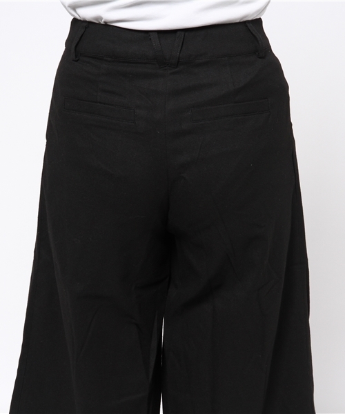 Discoat Parisien（ディスコートパリシアン）の「起毛ガウチョパンツ（その他パンツ・レディース・チャコールグレー/ネイビー/ブラック・MEDIUM/LARGE/SMALL）」の8枚目の写真