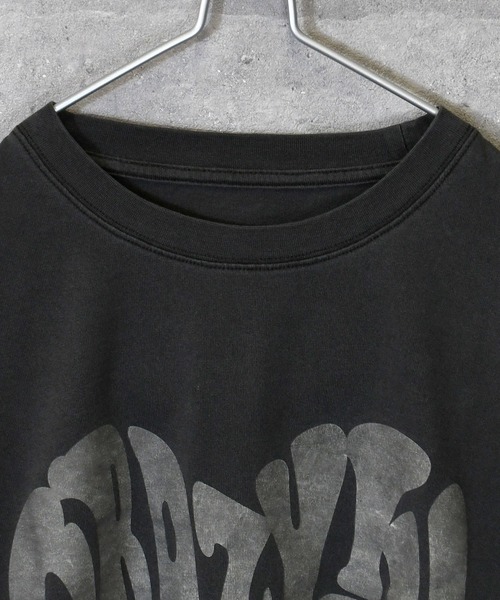 Ritzy（リッツィー）の「Pigment hard wash long sleeve T-shirt/ピグメント ハードウォッシュ 長袖 Tシャツ/ロンT（Tシャツ/カットソー・メンズ・ブラック/モカ/ブラック系その他/ブラウン系その他/ブラック系その他2/ブラウン系その他2/ブラック系その他3/ブラウン系その他3・M/L/XL）」の14枚目の写真