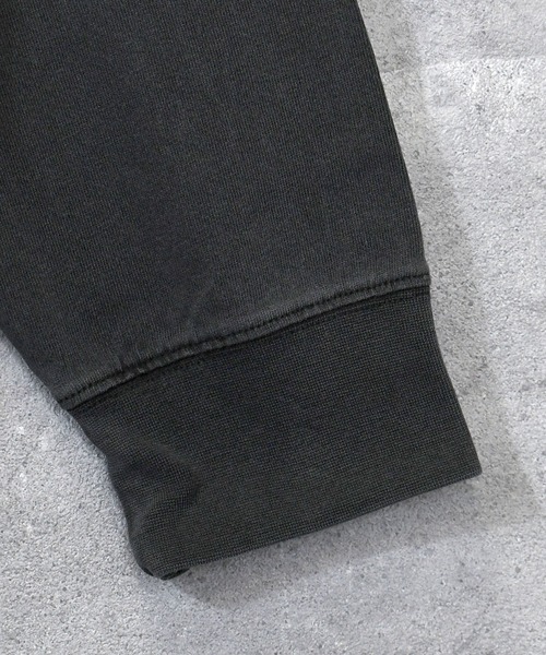 Ritzy（リッツィー）の「Pigment hard wash long sleeve T-shirt/ピグメント ハードウォッシュ 長袖 Tシャツ/ロンT（Tシャツ/カットソー・メンズ・ブラック/モカ/ブラック系その他/ブラウン系その他/ブラック系その他2/ブラウン系その他2/ブラック系その他3/ブラウン系その他3・M/L/XL）」の15枚目の写真