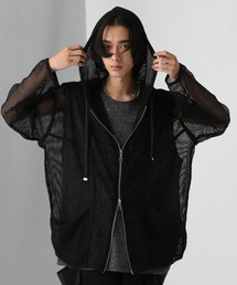 HARE | オーバーメッシュZIPパーカー(HARE)(パーカー)