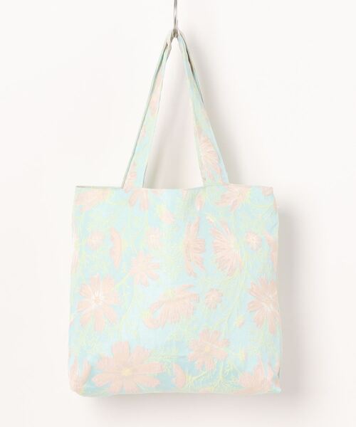 TONE SELECT GOODS（トーンセレクトグッズ）の「Liaa/花柄 ミニトートバッグ A18425（トートバッグ・レディース・グリーン系1/グリーン系3/ブルー/ライトブルー/グリーン系2/ピンク・FREE）」の19枚目の写真