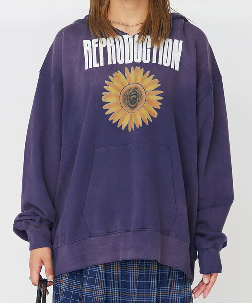RePRODUCTION LABEL（リプロダクションレーベル）の「【RePRODUCTION LABEL / リプロダクションレーベル】スキッパーフーディー（パーカー・レディース・ブラック系その他2/グレー/ネイビー/ブラック・FREE）」の4枚目の写真