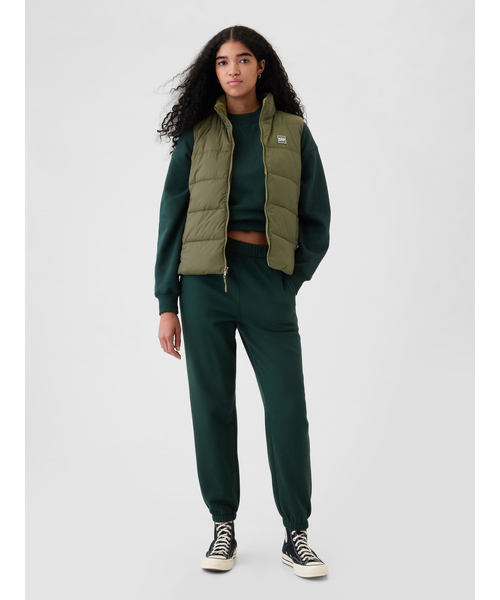 GAP（ギャップ）の「コールドコントロール パファーベスト（ダウンベスト・レディース・カーキ/ブラック/アイボリー・XS/S/M/L/XXS）」の12枚目の写真