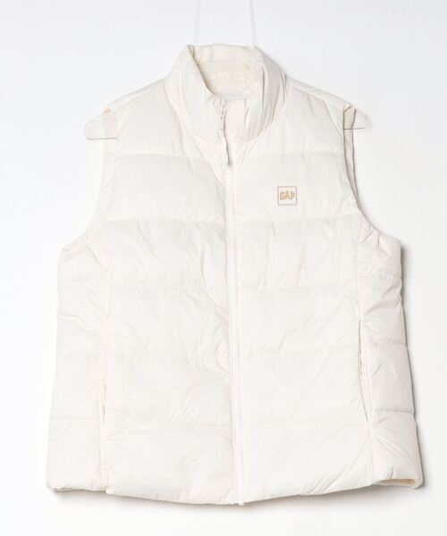 GAP（ギャップ）の「コールドコントロール パファーベスト（ダウンベスト・レディース・カーキ/ブラック/アイボリー・XS/S/M/L/XXS）」の8枚目の写真