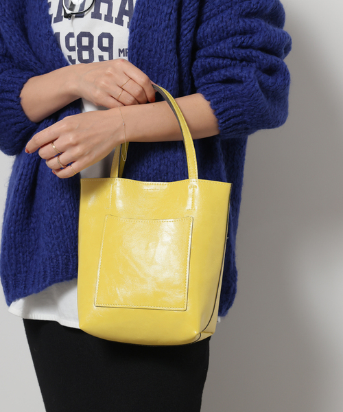 RELUME フェイクレザーミニトート（トートバッグ）｜JOURNAL STANDARD  