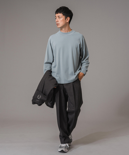 セール】”MULTI FUNCTION” モックネックニット（ニット/セーター