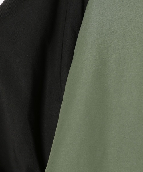 GLOBAL WORK(グローバルワーク)の「ライトウォームスマートブルゾン/115704(ブルゾン・キッズ・カーキ/ブラック/ベージュ×ブラック・120cm/130cm/140cm/150cm/160cm/170cm)」の9枚目の写真