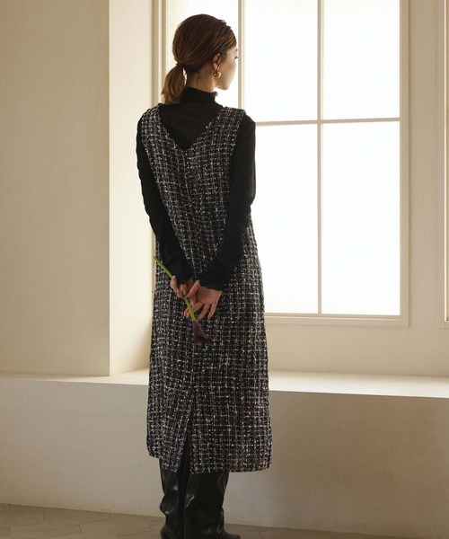 fifth（フィフス）の「シアーハイネックプルオーバー（Tシャツ/カットソー・レディース・チャコールグレー/アイボリー/ブラック/ブラウン/ホワイト・M）」の16枚目の写真