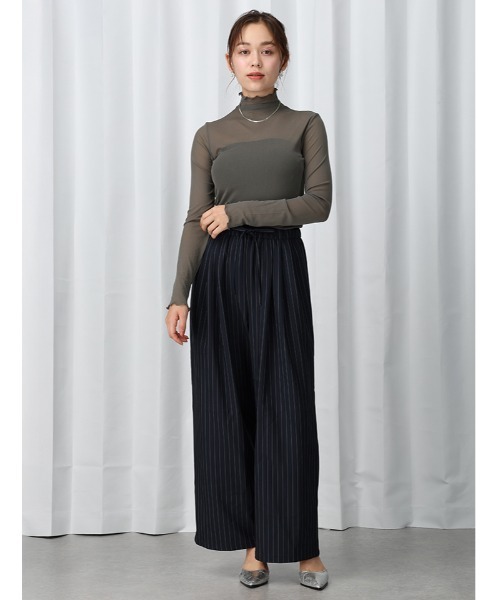 セール】シアーハイネックプルオーバー（Tシャツ/カットソー）｜fifth