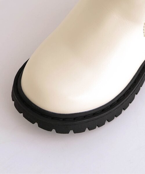 apres les cours（アプレレクール）の「サイドゴアブーツ（ブーツ・キッズ・ブラック/アイボリー・14/15 /16/17/18/19）」の16枚目の写真