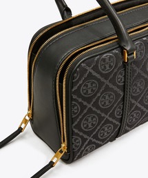 TORY BURCH◆ T モノグラム スモール マシュマロ サッチェル Tモノグラム マシュマロ スモールサッチェル: レディース