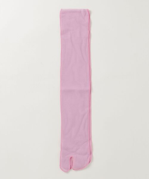 MARCOMONDE(マルコモンド)の「MARCOMONDE(マルコモンド)tulle tabi socks/TB21P-00/(ソックス/靴下・レディース・ブラック/ホワイト/パープル/ブルー系その他3/その他6/ピンク・1)」の5枚目の写真