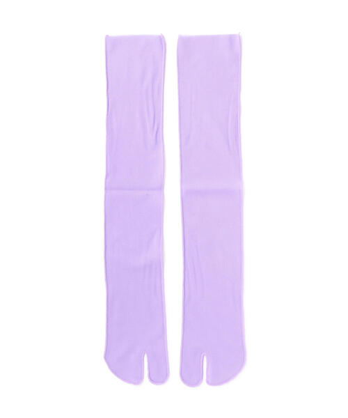 MARCOMONDE(マルコモンド)の「MARCOMONDE(マルコモンド)tulle tabi socks/TB21P-00/(ソックス/靴下・レディース・ブラック/ホワイト/パープル/ブルー系その他3/その他6/ピンク・1)」の4枚目の写真