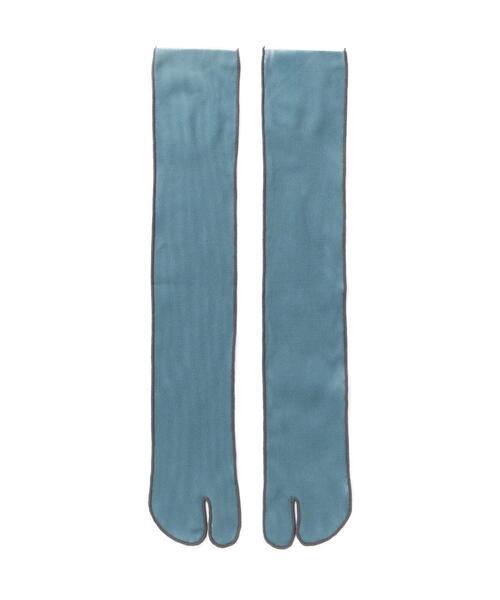 MARCOMONDE(マルコモンド)の「MARCOMONDE(マルコモンド)tulle tabi socks/TB21P-00/(ソックス/靴下・レディース・ブラック/ホワイト/パープル/ブルー系その他3/その他6/ピンク・1)」の3枚目の写真