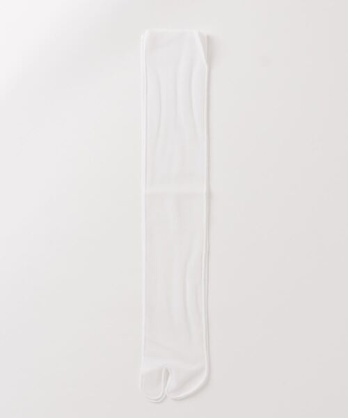 MARCOMONDE(マルコモンド)の「MARCOMONDE(マルコモンド)tulle tabi socks/TB21P-00/(ソックス/靴下・レディース・ブラック/ホワイト/パープル/ブルー系その他3/その他6/ピンク・1)」の7枚目の写真