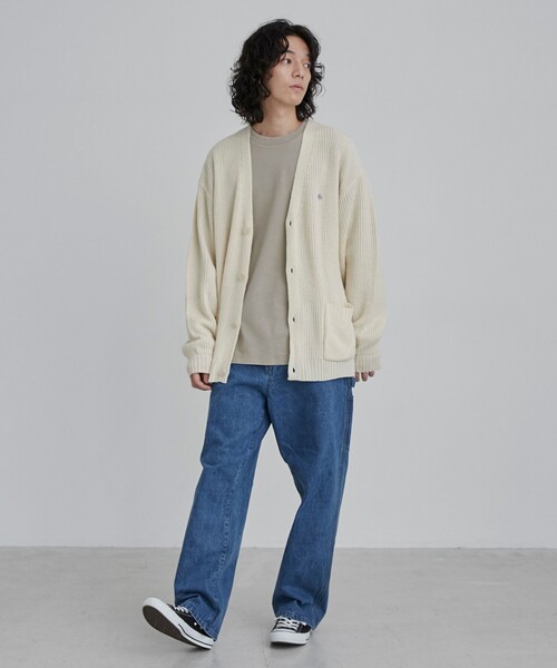 POLO BCS(ポロ ビーシーエス)の「POLO BCS(ポロ・ビーシーエス)ニットカーディガン(カーディガン/ボレロ・メンズ・ワインレッド/ライトグレー/ブラック/オフホワイト・M/L/XL)」の10枚目の写真
