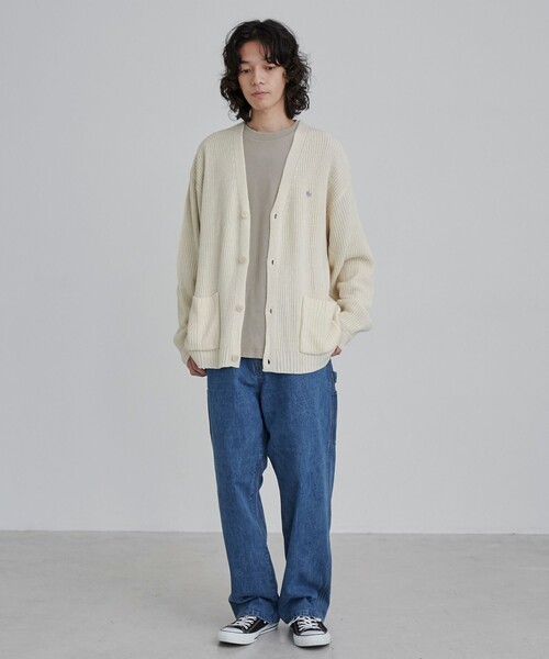 POLO BCS(ポロ ビーシーエス)の「POLO BCS(ポロ・ビーシーエス)ニットカーディガン(カーディガン/ボレロ・メンズ・ワインレッド/ライトグレー/ブラック/オフホワイト・M/L/XL)」の12枚目の写真