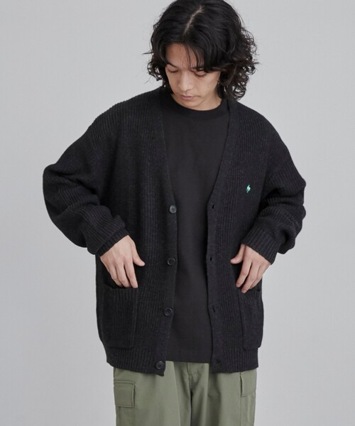 POLO BCS(ポロ ビーシーエス)の「POLO BCS(ポロ・ビーシーエス)ニットカーディガン(カーディガン/ボレロ・メンズ・ワインレッド/ライトグレー/ブラック/オフホワイト・M/L/XL)」の13枚目の写真