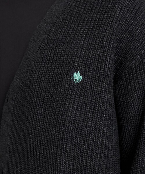 POLO BCS(ポロ ビーシーエス)の「POLO BCS(ポロ・ビーシーエス)ニットカーディガン(カーディガン/ボレロ・メンズ・ワインレッド/ライトグレー/ブラック/オフホワイト・M/L/XL)」の14枚目の写真