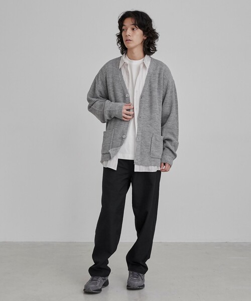POLO BCS(ポロ ビーシーエス)の「POLO BCS(ポロ・ビーシーエス)ニットカーディガン(カーディガン/ボレロ・メンズ・ワインレッド/ライトグレー/ブラック/オフホワイト・M/L/XL)」の22枚目の写真