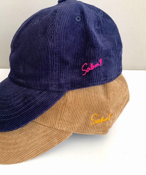 Q（キュー）の「コーデュロイキャップ（キャップ・レディース・ベージュ/ネイビー・ONE SIZE）」の7枚目の写真