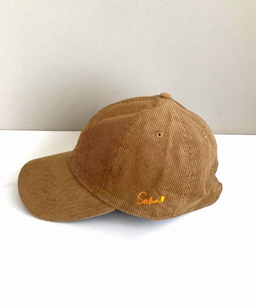 Q（キュー）の「コーデュロイキャップ（キャップ・レディース・ベージュ/ネイビー・ONE SIZE）」の9枚目の写真