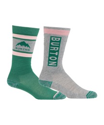 BURTON（バートン）の「Weekend ミッドウェイト ソックス (2 パック)（ソックス/靴下）」
